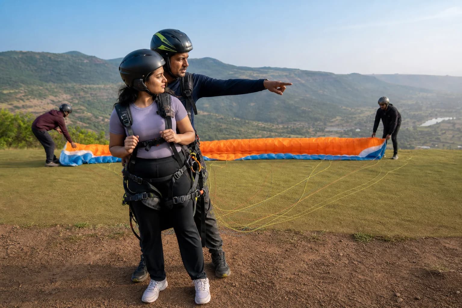 Image for blog: Is Paragliding in Kamshet Safe? A First-Timer’s Safety Guide