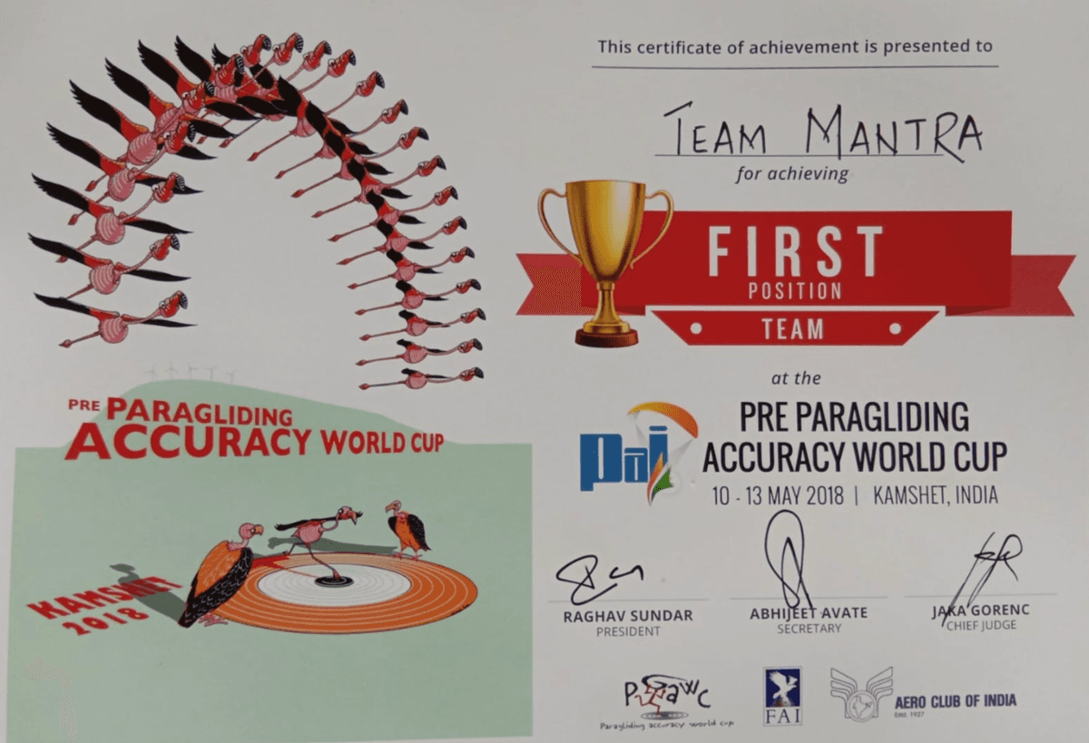 Aero Club Member Certificate