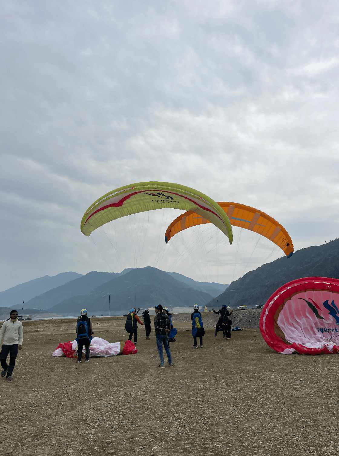 Paragliding Mantra training group